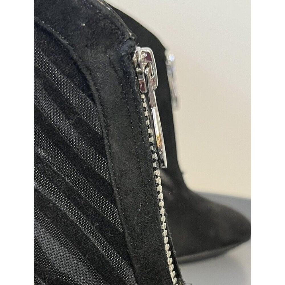 Michael Kors Women's Black Fulton Bootie Mesh&Suede Stiletto Heels Size 7M - Picture 9 of 11